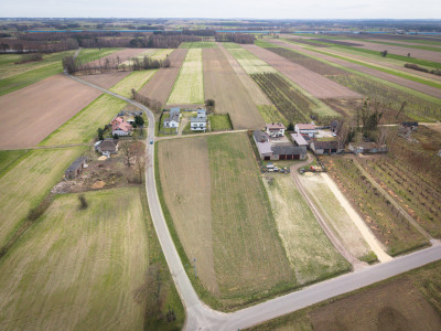 OKAZJA działka 4276m2 dom sklep biznes - Borki  - Łódzkie