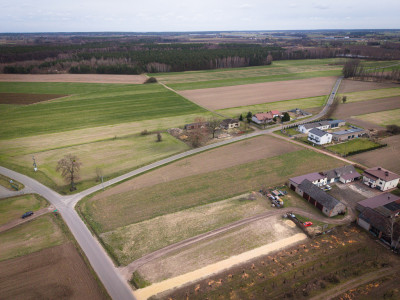 OKAZJA działka 4276m2 dom sklep biznes - Borki  -
Łódzkie Zdjęcie nr 2