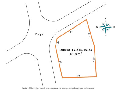 Duża działka pod dom lub inwestycję blisko A2 - Glinno  -
Wielkopolskie Zdjęcie nr 3