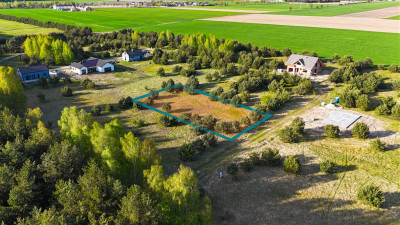 Oaza spokoju pod samym lasem  działka 1463 m - Czmoniec  - Wielkopolskie