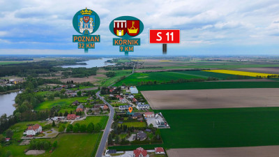 Zamieszkaj 160m od jeziora Pełne media   WZ - Jeziory Wielkie  -
Wielkopolskie Zdjęcie nr 5