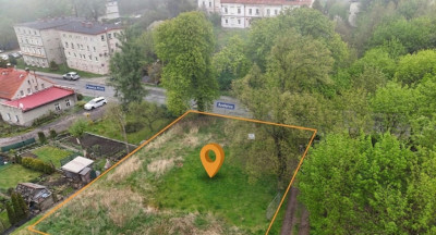 Działka budowlana 958m2 z WZ na dwa domy - Wałbrzych  - Dolnośląskie