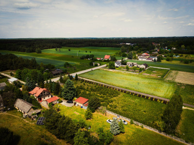 Działka budowlana 3132 m z ogrodzeniem i mediami - Borowa  -
Łódzkie Zdjęcie nr 4