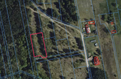 Działka rekreacyjna 1825m2 Osina gm Kluki - Osina  -
Łódzkie Zdjęcie nr 2