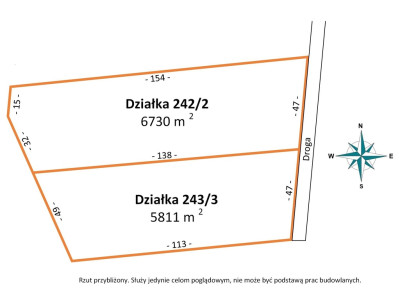 Działki inwestycyjne Nowy Tomyśl - Sękowo  -
Wielkopolskie Zdjęcie nr 5