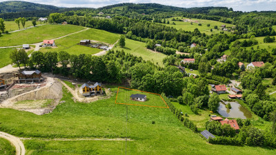 DZIAŁKA BUDOWLANA 1809 AR Z MPZP  - Zagórze Śląskie  -
Dolnośląskie Zdjęcie nr 3