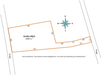 Działka z warunkami zabudowy pod dom  Łomnica - Łomnica  -
Wielkopolskie Zdjęcie nr 4