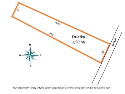 Teren z WZ na 9 domów dla konkretnego inwestora - Dąbrówka-Strumiany  -
Łódzkie Zdjęcie nr 2