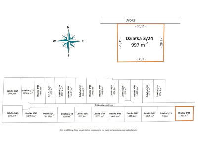Działka z planem Dosłownie-MPZP dom -nowe osiedle - Bądzyń  -
Łódzkie Zdjęcie nr 2