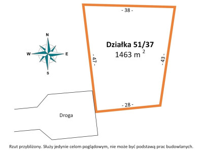 Działka z WZ mediami i ogrodzeniem  pod Łodzią - Kotliny  -
Łódzkie Zdjęcie nr 8