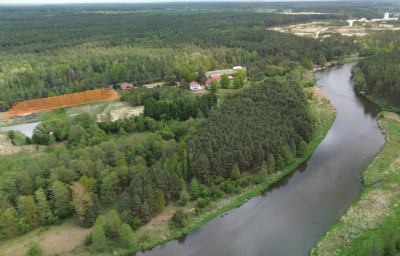 Działka budowlana 5627 m z WZ na 3 domy Inowłódz - Inowłódz  - Łódzkie