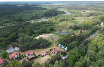 Działka budowlana 5627 m z WZ na 3 domy Inowłódz - Inowłódz  -
Łódzkie Zdjęcie nr 2