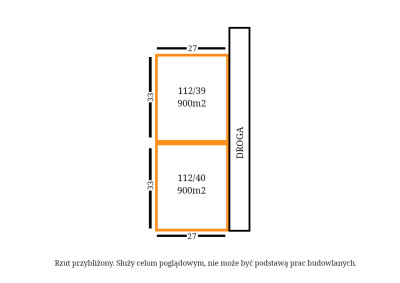 Działka budowlana 900 m MPZP droga utwardzona - Ruda-Bugaj  -
Łódzkie Zdjęcie nr 2