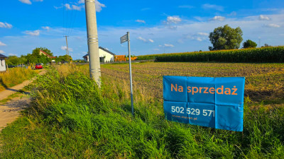 Trzy Działki w wiejskim klimacie Warunki Zabudowy - Grzebienisko  -
Wielkopolskie Zdjęcie nr 13