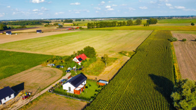 Trzy Działki w wiejskim klimacie Warunki Zabudowy - Grzebienisko  -
Wielkopolskie Zdjęcie nr 2