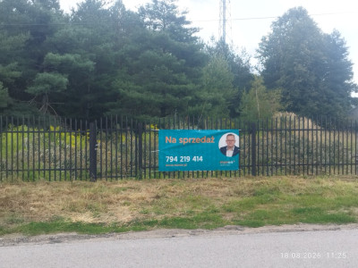 Działka budowlana 2000m2 media asfalt ogrodzona - Bratoszewice  -
Łódzkie Zdjęcie nr 6