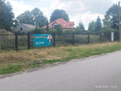 Działka budowlana 2000m2 media asfalt ogrodzona - Bratoszewice  -
Łódzkie Zdjęcie nr 7