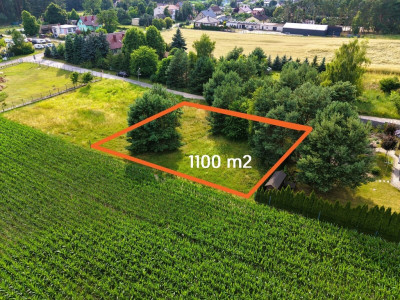 Gotowa pod budowę Działka 1100 m z MPZP - Kopanki  -
Wielkopolskie Zdjęcie nr 4