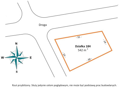 Działka 542 m inwestycyjna MPZP - Pabianice  -
Łódzkie Zdjęcie nr 8