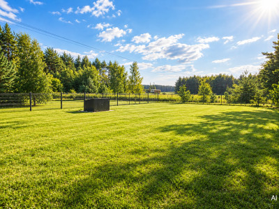 Ogrodzona działka budowlana z własnym lasem studnią i prądem - 2064m2 - Nowe Mistrzewice  -
Mazowieckie Zdjęcie nr 7