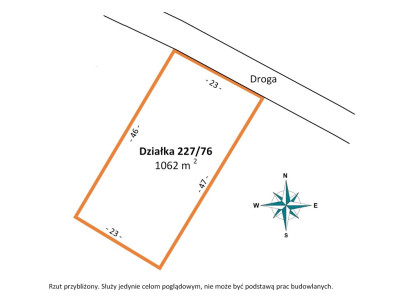 Działka budowlana 1062m2 Borowo I gm Koluszki woj łódzkie - Borowa  -
Łódzkie Zdjęcie nr 2