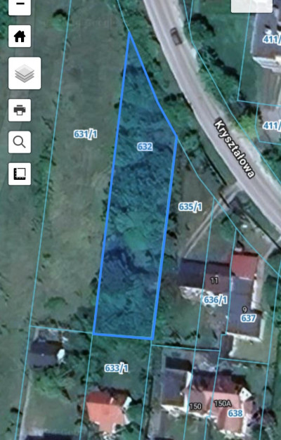 Na sprzedaż działka ul Kryształowa 986m2 Kielce - Podkarczówka  -
świętokrzyskie Zdjęcie nr 4