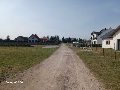 dwie działki z pozwoleniem na budowę Wandalin/Giemzów -
łódzkie Zdjęcie nr 4