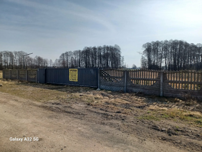 dwie działki z pozwoleniem na budowę Wandalin/Giemzów -
łódzkie Zdjęcie nr 6