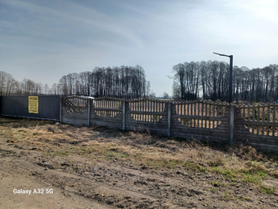 dwie działki z pozwoleniem na budowę Wandalin/Giemzów -
łódzkie Zdjęcie nr 2