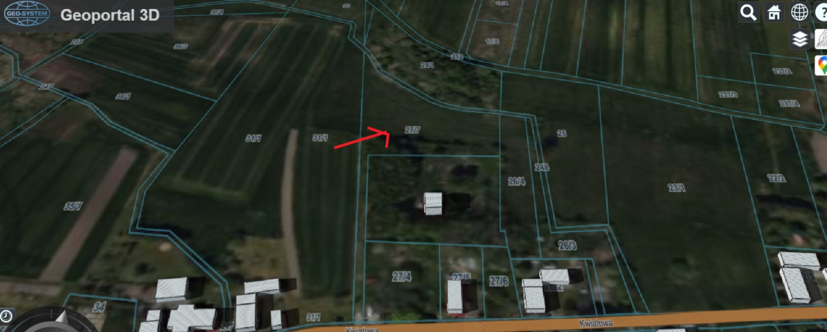 Działka 27/7 w Nowej Jamce -
Opolskie Zdjęcie nr 1