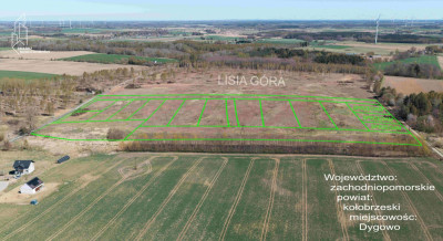 Rozpoczynamy sprzedaż pierwszych działek na Lisiej Górze w Dygowie - Dygowo  - zachodniopomorskie