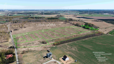 Rozpoczynamy sprzedaż pierwszych działek na Lisiej Górze w Dygowie - Dygowo  -
zachodniopomorskie Zdjęcie nr 2