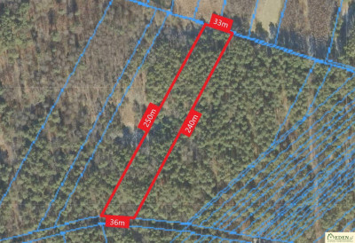 Działka 83 ary przy Zalewie Zimna Woda w Łukowie - Łuków Zimna Woda  -
lubelskie Zdjęcie nr 2