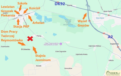 6 działek wydane WZ w Chlewiskach gm Kotuń - Chlewiska  -
mazowieckie Zdjęcie nr 11