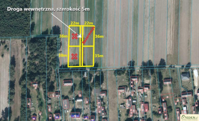 Działka budowlano-usługowa w Sulejach k Łuków - Suleje  - lubelskie