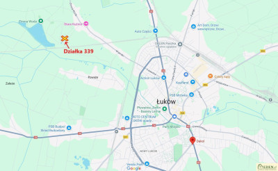 Działka leśna - Łuków Zimna Woda  -
lubelskie Zdjęcie nr 5