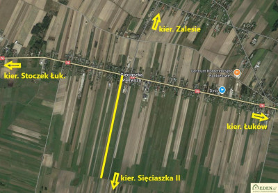 Działka rolno-budowlana - Sięciaszka Pierwsza  -
lubelskie Zdjęcie nr 3