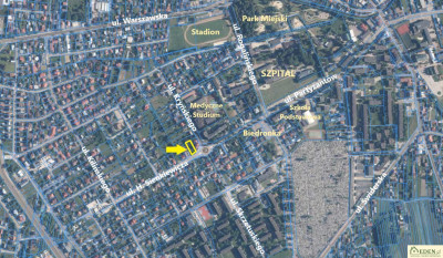 Działka Łuków ul Sienkiewicza - Łuków  -
lubelskie Zdjęcie nr 2