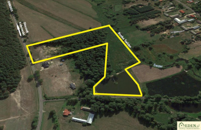 Działki inwestycyjne przy DW803ze stawem Zgórznica - Zgórznica  -
lubelskie Zdjęcie nr 4