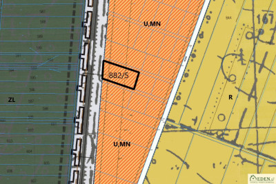 OSTATNIA Działka w Krynce k Łuków OKAZJA - Krynka  -
lubelskie Zdjęcie nr 2