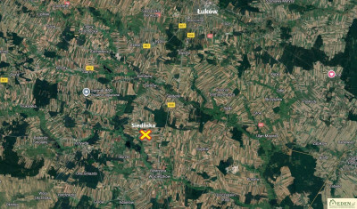 Działka w Siedliskach pod Łukowem - Siedliska  -
lubelskie Zdjęcie nr 3