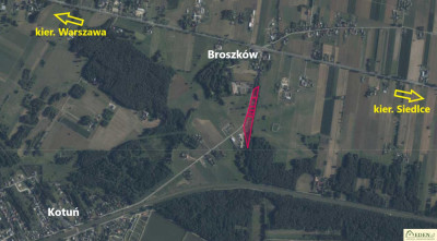 Sprzedam 6 działek o pow ok 184 ha w Broszkowie pod Siedlcami - Broszków  -
mazowieckie Zdjęcie nr 2