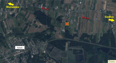 Sprzedam 6 działek o pow ok 184 ha w Broszkowie pod Siedlcami - Broszków  -
mazowieckie Zdjęcie nr 4