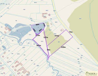Działki inwestycyjne przy DW803ze stawem Zgórznica - Zgórznica  -
lubelskie Zdjęcie nr 2