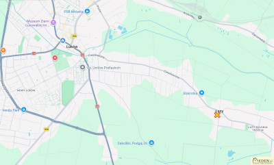 Działka budowlana pod dom lub usługi w Łazach pod Łukowem - Łazy  -
lubelskie Zdjęcie nr 6