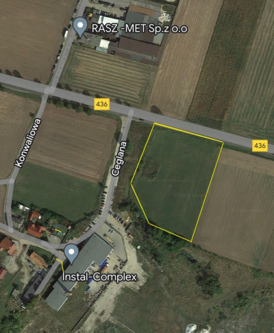 Na sprzedaż działka budowlana - Pysząca -
wielkopolskie Zdjęcie nr 5