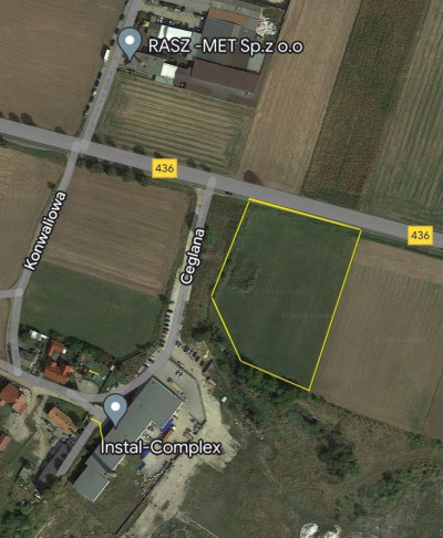 Na sprzedaż działka przemysłowa - Pysząca -
wielkopolskie Zdjęcie nr 5