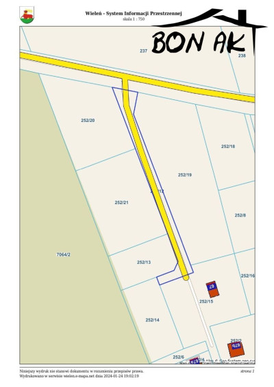 Na sprzedaż działka budowlana - Biała -
wielkopolskie Zdjęcie nr 5