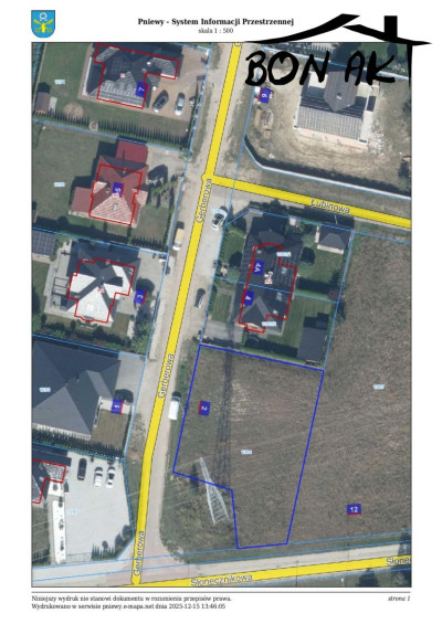 Na sprzedaż działka budowlana - Pniewy -
wielkopolskie Zdjęcie nr 4