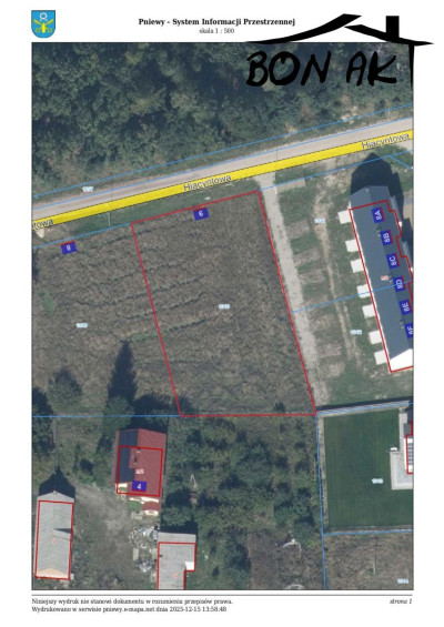 Na sprzedaż działka budowlana - Pniewy -
wielkopolskie Zdjęcie nr 5